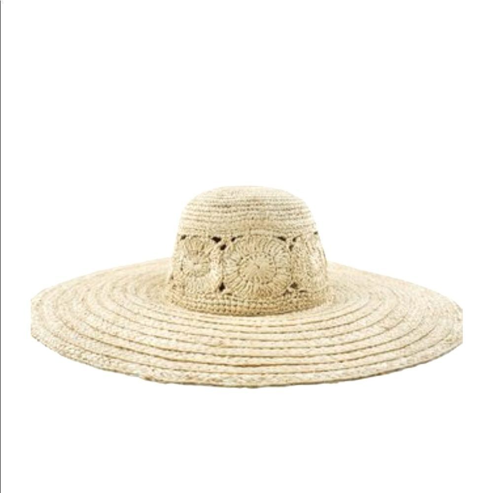 New Zuma Hat Fancy Weave Raffia Hat - Picture 1 of 8
